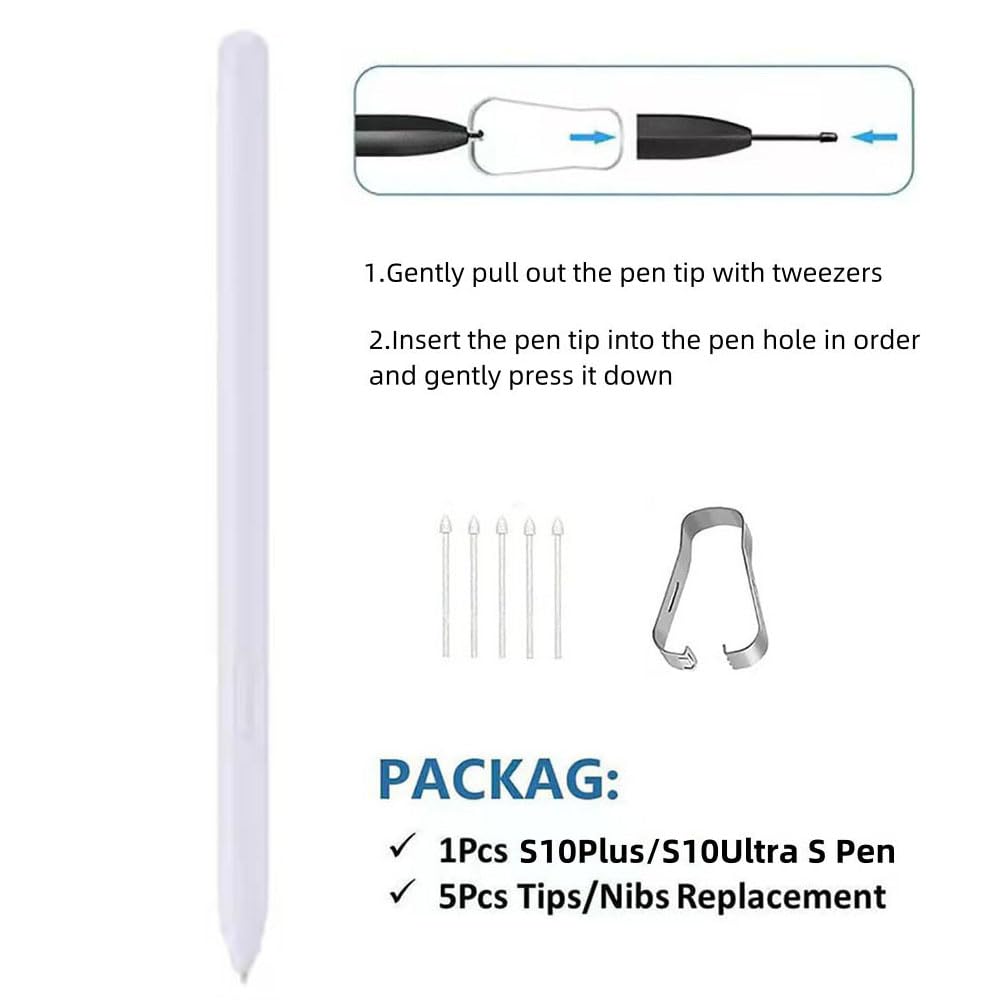 Amazon.com: Tab S10 Plus/S10 Ultra S Pen Compatible with Samsung